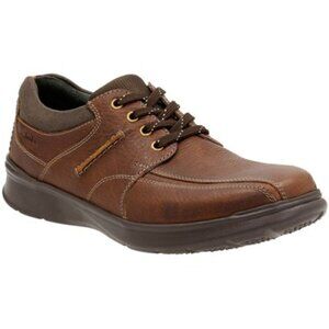 Clarks - Mens Cotrell Walk Shoe. size 14 US mens, color brown.